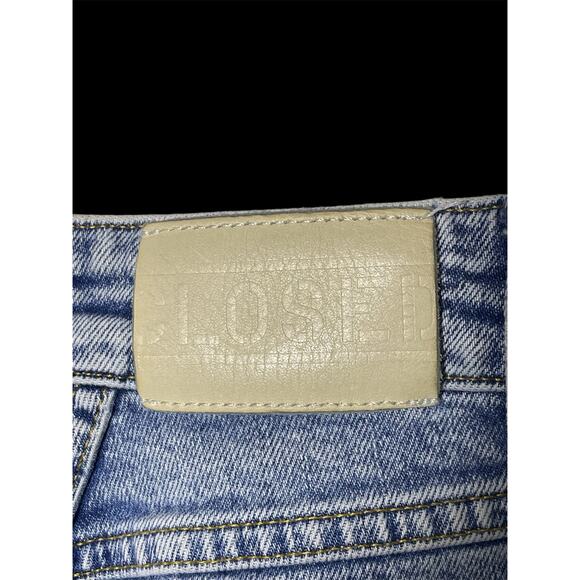 Closed Candiani Denim Jeans Made In Italy Women Size 24 C91404 Glow - Picture 12 of 13